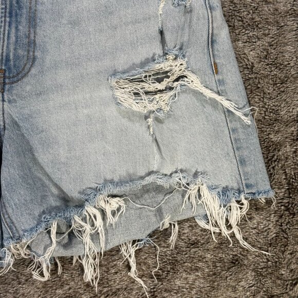 Abercrombie & Fitch High Rise 4" Short Curve Love Sz 8/29 - Picture 2 of 8